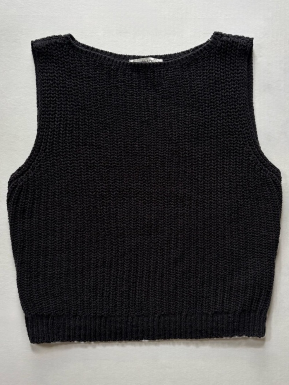 Abercrombie & Fitch Knitted Sleeveless Sweater Tank Top Size Large NWT
